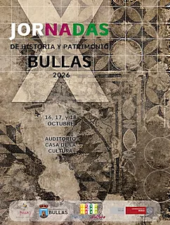 Bullas acoge las X Jornadas de Historia y Patrimonio del 16 al 18 de octubre